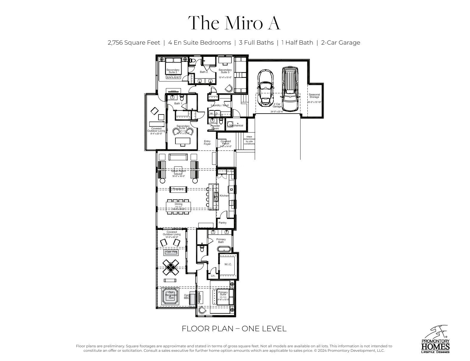 Promontory homes - The Miro A