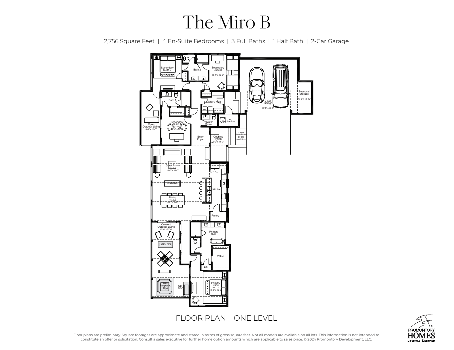 Promontory homes - The Miro B